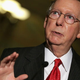 Senate Majority Leader Mitch McConnell (R-Ky.) at a news conference on Capitol Hill (Chip Somodevilla/Getty Images)